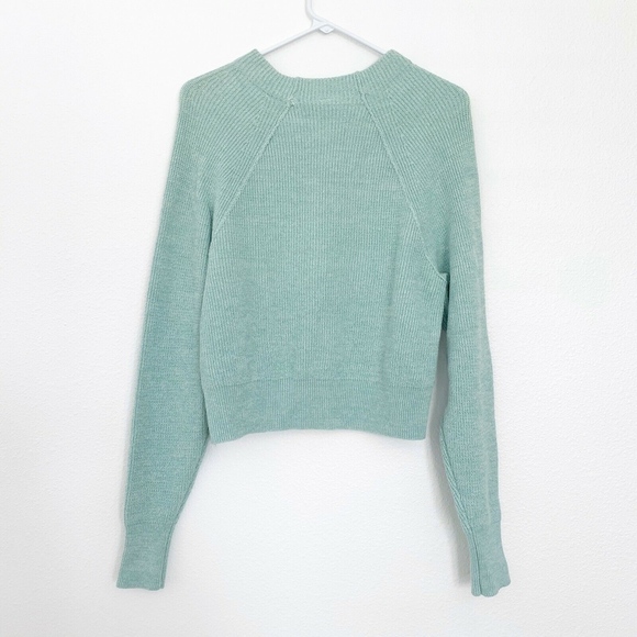 Free People Opaline Green Too Good Sweater - Picture 7 of 8